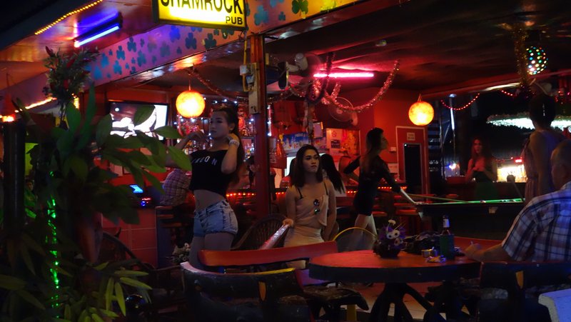 ladyboy shamrock bar Chiang Mai
