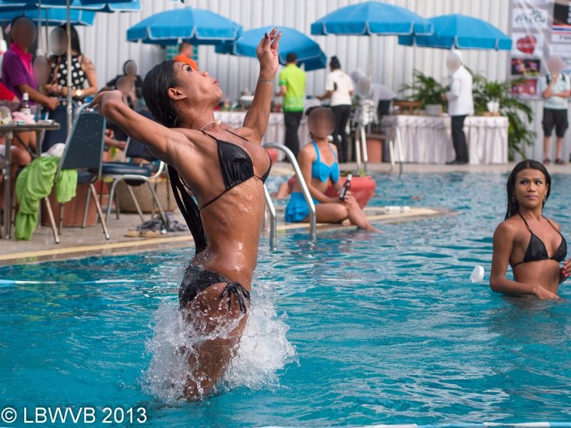 Ladyboy Water Volleyball Tournament 2014