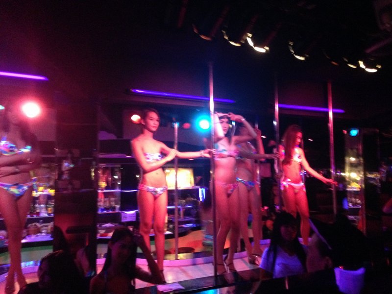 A Fairy Bar Bangkok Ladyboys Stage