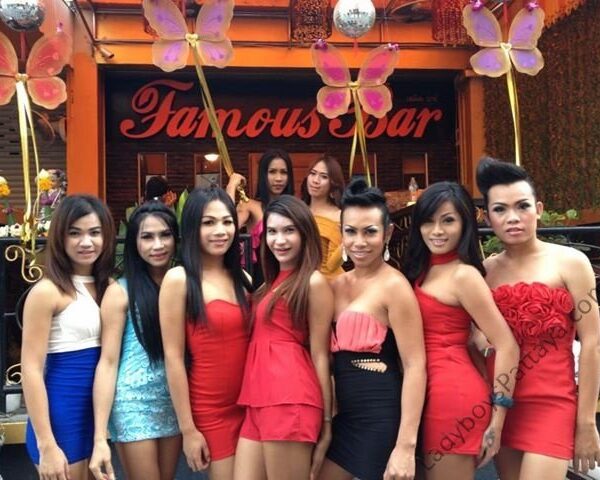 Ladyboy Famous Bar In Pattaya Thailand