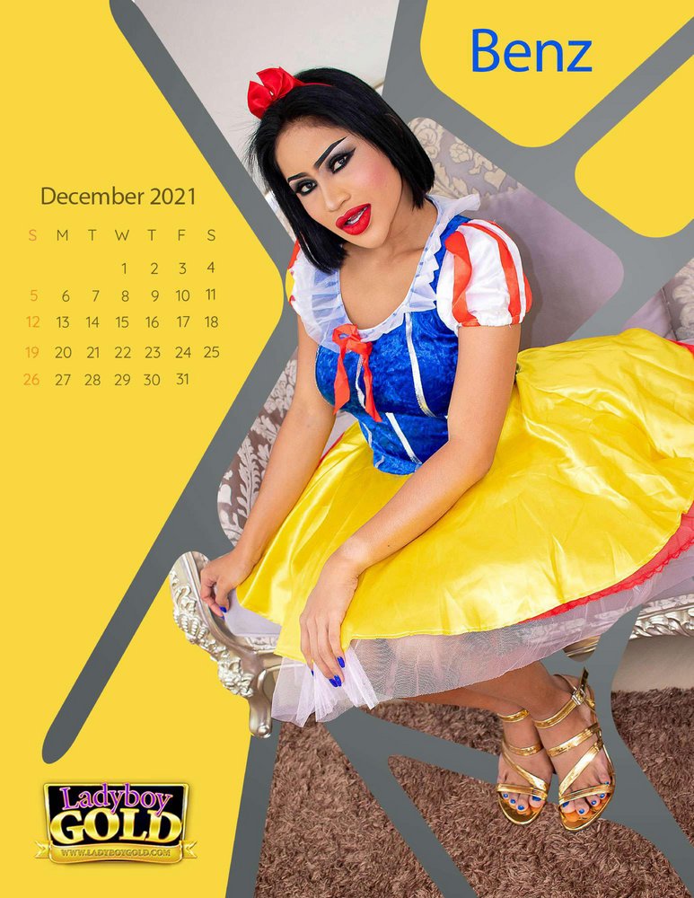Ladyboy Gold Calendar 2022