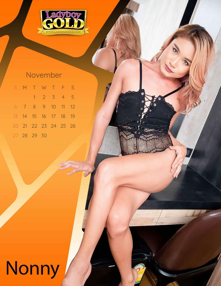 Ladyboy Gold Calendar 2022